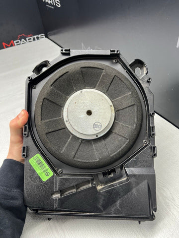 08-13 BMW E92 M3 PREMIUM SOUND AUDIO BASS SPEAKER SUB SUBWOOFER LEFT
