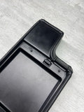 01-06 BMW E46 M3 Center Console Armrest Arm Rest Black Leather