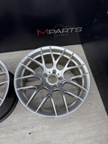 BMW E90 E92 E93 M3 08-13 AG Avant Garde M359 SILVER WHEEL STAGGERED 19” RIMS