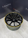 OEM / REFINISHED Lamborghini Urus S Rear Rim Wheel 23" 23x11.5 ET22 Black Yellow