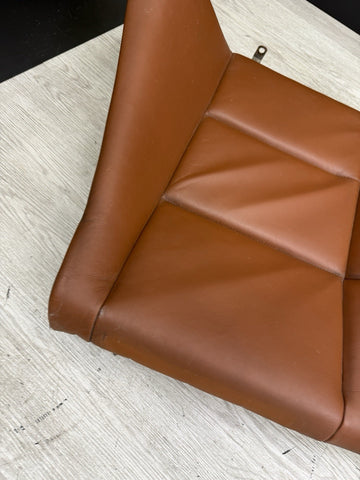 BMW 01-06 E46 M3 Convertible Rear Seat Back Rest Cinnamon Leather Backrest