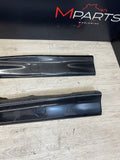 94-99 BMW E36 M3 COUPE SIDE SKIRTS ROCKER PANELS MOLDINGS COSMOS BLACK