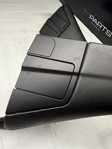 BMW 01-06 E46 325 330 M3 OEM Convertible Rear Top Lateral Trims Panels Black