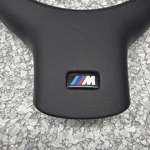 NEW 01-06 BMW E46 M3 Lower Steering Wheel Trim Cover Plate Leather