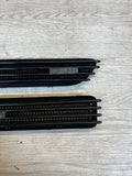 01-06 BMW E46 M3 Left Right Fender Vent Grilles Grills Trims Matte Black