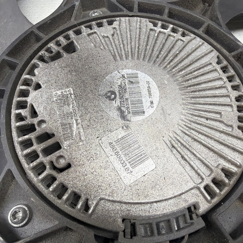 BMW E90 E92 E93 M3 08-13 ENGINE RADIATOR COOLING FAN & SHROUD OEM 2283621 *Chip*