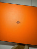 NEW Hermes Oz Mule in Suede Natural Shearling Silver Kelly Buckle Size 37