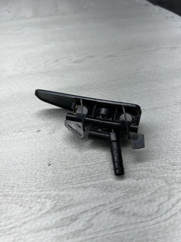 BMW 01-06 E46 M3 Left Driver Headlight Washer Jet Cover OEM 8256179 Carbon Black