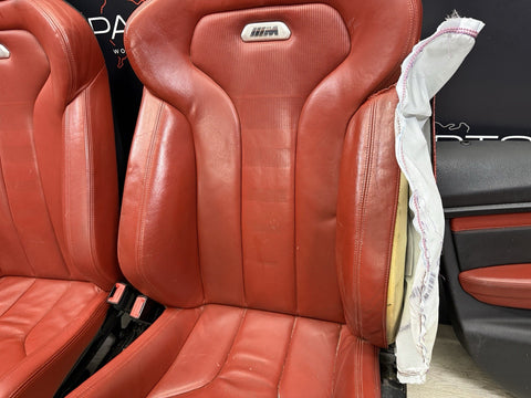 15-18 BMW F80 M3 Sedan Interior Heated Seats & Panels / Sunshade Sakhir Orange