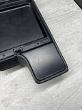 01-06 BMW E46 M3 Center Console Armrest Arm Rest Black Leather