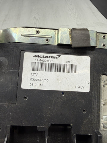 2018-2023 MCLAREN 720S FUSE RELAY JUNTION BATTERY BLOCK BOX UNIT 14MA024CP OEM