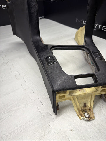 95-99 BMW E36 M3 Lower Dash Center Console Housing Panel Support Black Coupe