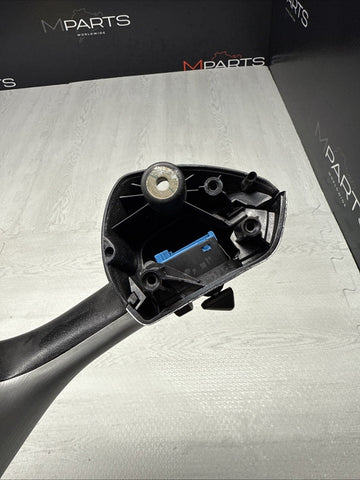 01-06 BMW E46 M3 Brushed Aluminum/Black Door Trim Armrest Front Left Driver