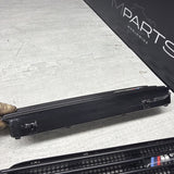 01-06 BMW E46 M3 Left Right Fender Vent Grilles Grills Trims Gloss Black