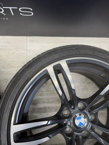 BMW 15-20 F80 F82 F83 M3 M4 Style 437M M Double Spoke Rims Wheels OEM
