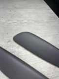 BMW E46 325 330 M3 Convertible Rear Grey Gray Upper Armrest Pads 7894431 7894432