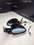 01-06 BMW E46 M3 Side View Door Mirrors Pair Jet Black *Notes*