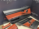 08-13 BMW E92 M3 Coupe Fox Red Interior Front & Rear Seats Complete