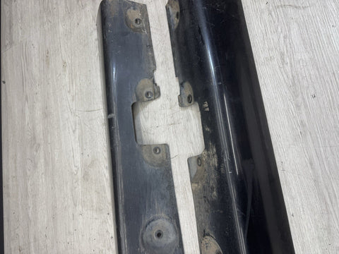 01-06 BMW E46 M3 Rocker Panel Side Skirts OEM Jet Black *Notes*