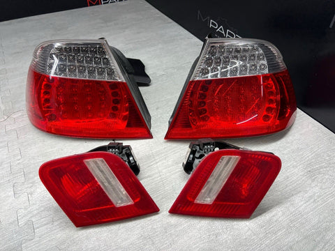 01-06 E46 BMW 330 M3 CONVERTIBLE REAR LED TAIL LIGHTS 6937454 SET