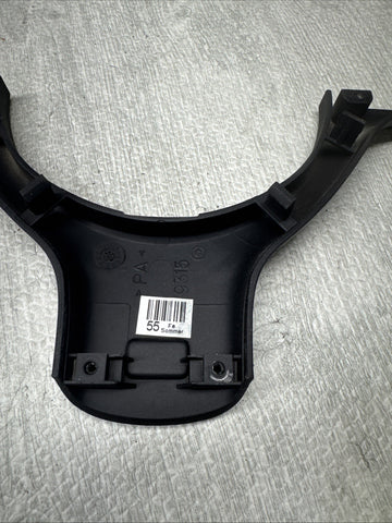 OEM 01-06 BMW E46 M3 Lower Steering Wheel Trim Cover Plate Black