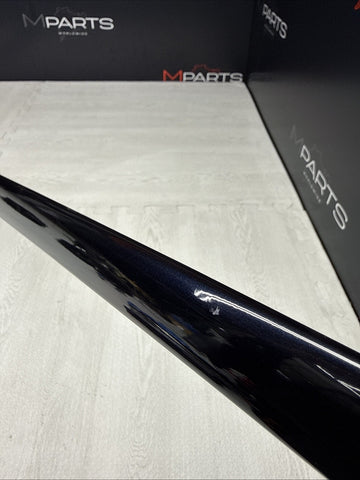 BMW 01-06 E46 M3 FRONT RIGHT DOOR TRIM MOLDING 8208670 CARBON BLACK