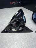 95-99 BMW E36 M3 Coupe Side Mirrors Pair Cosmos Black