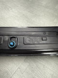 20-25 BMW X6M REAR LIFT GATE PANEL TRIM MOLDING SPOILER OEM DRAVIT GREY