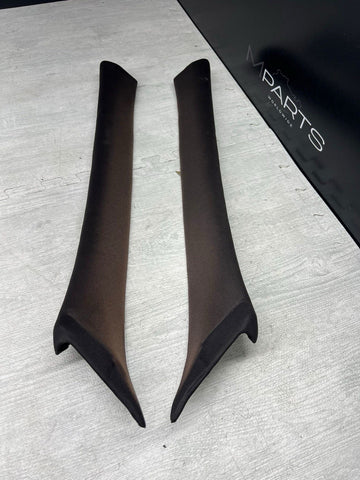 94-99 BMW E36 SEDAN 318I 323I 325I M3 FRONT A PILLARS TRIMS BLACK