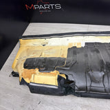 BMW E46 M3 01-06 Coupe Rear Seat Bottom Bench Black Napa Leather OEM *Notes*
