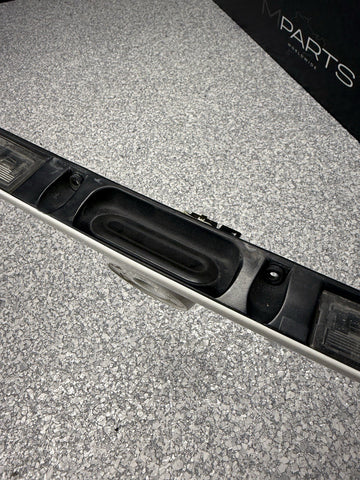 01-06 BMW E46 M3 Convertible Trunk Lid Grip Key Deck Handle Alpine White