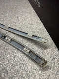 12-20 BMW F30 F80 328 335 M3 Sedan Roof Rack Rail Molding Trim Set White OEM