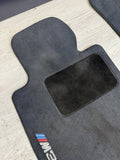 Genuine 01-06 BMW E46 M3 Coupe Carpets Floor Mats Black Front & Rear