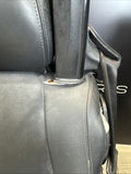 01-06 BMW E46 M3 Convertible Interior Front Heated Seats Black *Notes*