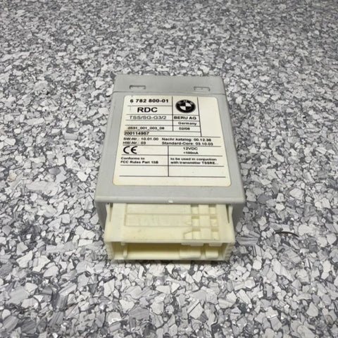 07-11 BMW E82 E88 E90 E92 E60 E63 E89 Tire Pressure Control Module TPMS RDC OEM