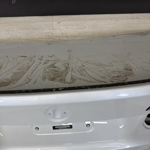 (PICKUP ONLY) BMW F30 330 335 F80 M3 15-18 Rear Mineral White Trunk Deck Lid