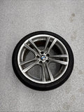 09-17 BMW 535i 550i 740i 750i 760i 20X10 OEM WHEEL RIM 36117841824 REAR *4 CRACK
