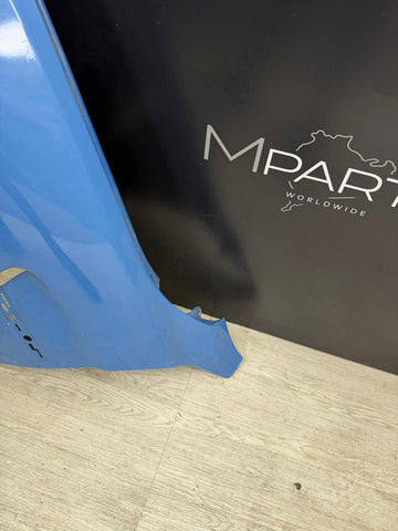 Front Left Driver Fender Panel Yas Marina Blue 15-20 F82 F83 M4 41358066917