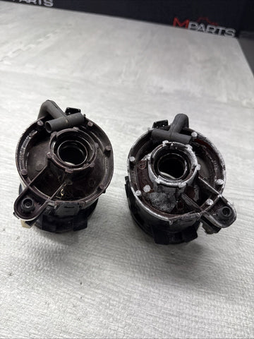 01-06 BMW E46 M3 00-03 E39 M5 Fog Lights Lens Foglight Fluted Set OEM