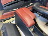 08-13 BMW E93 M3 Convertible Front & Back Seats & Panels Fox Red / Black Leather