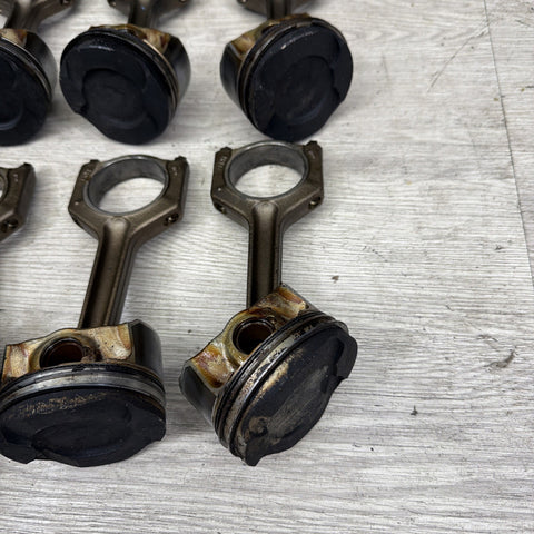 BMW OEM E36 M3 S52 PISTONS CONNECTING RODS SET 11251405702 11241247175