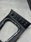 BMW Z3 M Z3M CENTER CONSOLE SHIFTER TRIM W/CHROME RING BLACK
