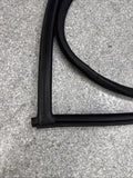BMW E46 M3 01-06 Left Driver Side Door Weather Strip Seal Black OEM