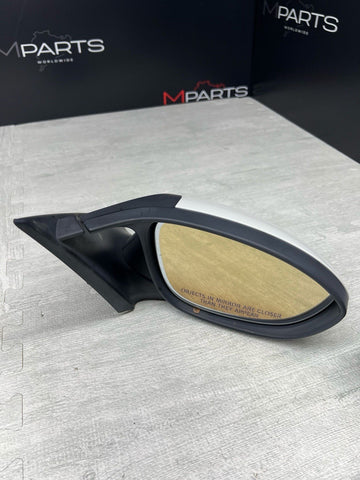 08-13 BMW E92 E93 M3 Left Right Fold Mirrors Matte Black / Alpine White