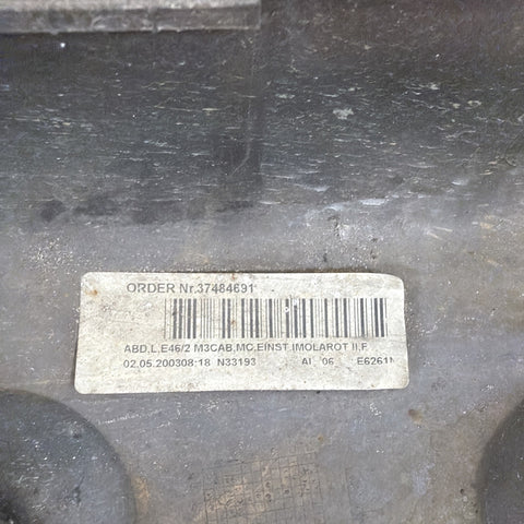 01-06 BMW E46 M3 Rocker Panel Side Skirts OEM Imola Red *Notes*