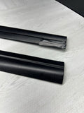 00-06 BMW E46 325 330 M3 COUPE DOOR SILLS BLACK 8239965