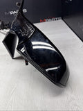 13-16 BMW F10 M5 LEFT DRIVER SIDE MIRROR NO CAMERA NO GLASS SAPPHIRE BLACK OEM