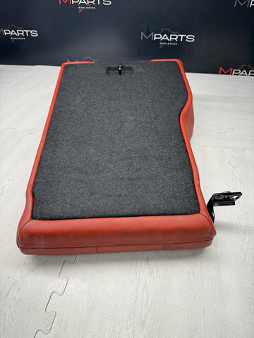 BMW F82 M4 Coupe 15-20 Right Rear Sakhir Orange Leather Back Rest Backrest Seat