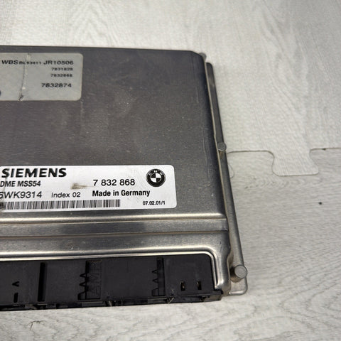 01-06 BMW E46 M3 S54 OEM ENGINE DME ECU COMPUTER MSS54
