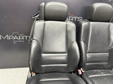 01-06 BMW E46 M3 Convertible Interior Heated Seats Nappa Black Set Complete